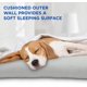 thumbnail image 5 of Dog Self Cooling Bed Pet Bed – Solid Gel Based Self Cooling Mat for Pets, Includes a Foam Based Bolster Bed for Extra Comfort, 5 of 5