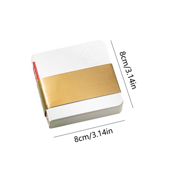 A Portable Watercolor Painting Set Mini Travel Art Kit With Brush And Sketchbook