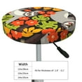 thumbnail image 4 of Fotbe Sloth on the Branch Stool Covers Round,Waterproof Round Bar Stool Covers Bar Chair Covers Washable Stool Cushion Slipcover for 12-14 Inch Chair-12 inch, 4 of 7