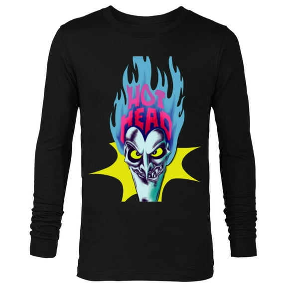Disney Villains Hades Hot Head - Long Sleeve T-Shirt for Men – Customized-Black