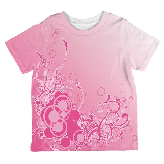 Pink Ombre Day Dream All Over Toddler T Shirt Multi 2T