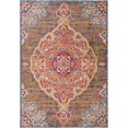 thumbnail image 2 of eRug Outlet Savannah Collection Traditional Area Rug Large (9x12 feet) - 9'2" x 12'5", Rust, 2 of 6