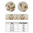 thumbnail image 6 of Xipuska Farmhouse Pink Floral Bed Runners for Cal King Size Bed, Decorative Bed Throws for Foot of Bed, Spring Vintage Botanical Flowers Bed Runner Sofa Throw Bedding Scarf Slipcover for Bedroom, 6 of 6