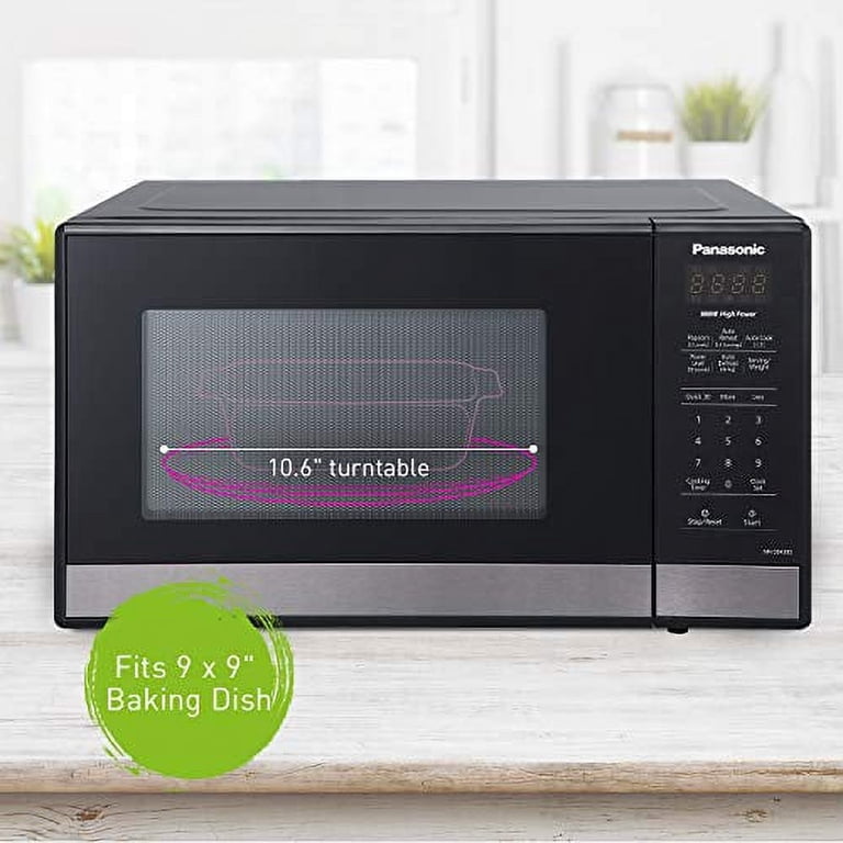 Panasonic Genius Sensor Countertop Microwave Oven .9 cuft, 900W