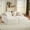 White, variant on QNACPY 78"W Oversized Boneless Chaise Lounge Sofa , Modern Compressed Corduroy Upholstered Double Cloud Couch Loveseat Sleeper Bed, Comfy Floor Chair for Living Room, Office,White