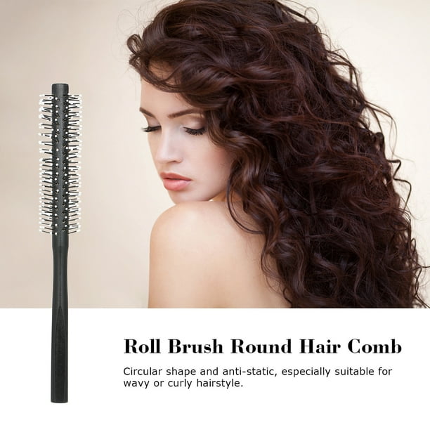 1PC Rouleau Brosse Peigne À Cheveux Rond Wavy Curly Styling Care Curling  Beauty Salon Tool 