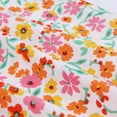 thumbnail image 3 of SMihono Robes Bohèmes d'Été pour Femmes Grande Taille à Col en V Rétro à Imprimé Floral Manches Courtes Taille Haute Robe Formelle, 3 of 8