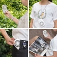 thumbnail image 2 of Handheld Fan Mini Fan Powerful Small Personal Portable Fan Speed Adjustable USB Rechargeable Cooling for Kids Girls Woman Man Home Office Outdoor Travel, 2 of 7