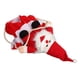 thumbnail image 4 of Abrigo navideño para perros, disfraz cálido y elegante de felpa para mascotas de Papá Noel, para perros pequeños, medianos y grandes, gatos S, 4 of 5