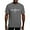 Gray, variant on - Phi Sigma Pi White Wordmark And Shield T Shirt - Mens Comfort Colors Shirt