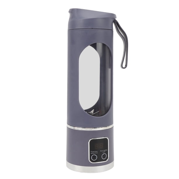Copa Exrimidor Eléctrica, Licuadora Portátil Gris Morrado Recargable en Miniatura para el Hogar