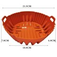 thumbnail image 2 of CSChome Moule à Frire Résistant aux Hautes Températures Plateau de Rôtissage en Silicone Réutilisable pour Cuisson, 2 of 7