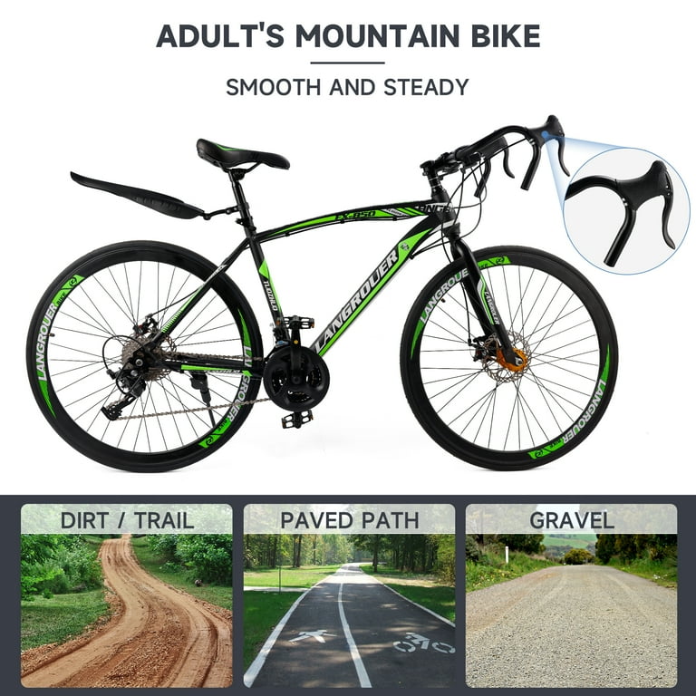 AND GEAR sport GEAR-3800 700C 21速 460mm ARTUDATECH 27 Speed Road Bike, 700C Wheel Commuter Bicycle