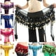 thumbnail image 4 of Pañuelo para danza del vientre WEKIOOBON Sweet Bling con lentejuelas y monedas, 4 of 7