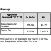 Concrete Sealer, Pail, Clear, 500 sq ft Coverage 120822