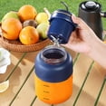 thumbnail image 4 of 28/45 Oz Wireless Juicer Cup, Portable USB Rechargeable Blender with 38 Stainless Steel Blades for Smoothies, Juice and Shakes, 4 of 7