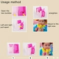 thumbnail image 4 of Bueautybox Telescopic Baby Toddler Juice Milk Safety Box Bottle Cup Holder with Handles, 4 of 7
