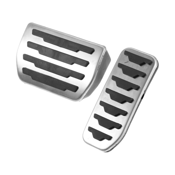 Unique Bargains 2pcs Brake Pedal Pad Gas Accelerator Pedal Cover for Land Rover Discovery Sport 2015-2019