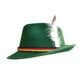 thumbnail image 1 of Sombrero Fedora de Fieltro Fernando Vintage Verde Halloween, 1 of 8