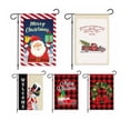 thumbnail image 4 of Kearding Prop de bandera de jardín de Navidad, decoración de césped para el hogar, diseño de escena de al aire libre, cartel de Navidad, adorno de Kits de decoración para fiestas Tipo 4 Kearding HA070292-04, 4 of 6