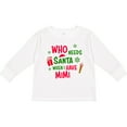 thumbnail image 3 of Inktastic Who Needs Santa When I Have MiMi Boys or Girls Long Sleeve Toddler T-Shirt, 3 of 5