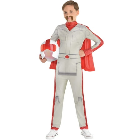 Party City Duke Caboom Halloween Costume for Boys, Toy Story 4, Includes Accessories