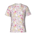 thumbnail image 4 of Vsdgher Cartoon Rabbit And Butterfly Print Men's Dry Fit Mesh Athletic Shirts Moisture Wicking Tennis T-Shirt Tops, 4 of 9