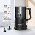 thumbnail image 3 of Mousseur à Lait Électrique 4-en-1 & Vapeur : Mousse Chaude & Froide Parfaite pour Café!, 3 of 10