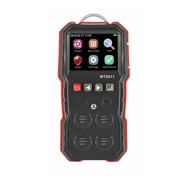 Portable Compound Gas Detector CO Monitor Carbon Monoxide Detector Hydrogen Sulfide HS Oxygen Combustible Gas Tester Sound Alarm ,Accurately Detect