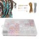 thumbnail image 5 of Anillo Para Rastas, Compacto Y Portátil, 259 Piezas, Accesorios De Decoración De Bricolaje, Manguito Para El Cabello Con Rastas De aleación Flexible, Firme Y Resistente Para, 5 of 7