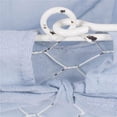 thumbnail image 1 of Design Imports Z02003 Antique White Chicken Wire Egg Basket With Washed Denim, 1 of 4