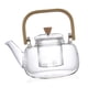 thumbnail image 4 of Tetera de vidrio, tetera, estufas transparentes, té hervido, té de Kung Fu, tetera floreciente y de con colador extraíble para barbacoa, 4 of 9