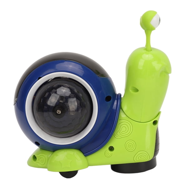 Juguete Eléctrico De Caracol Para Bebé, Sacudiendo La Cabeza, Caminando Boca Abajo, Juguete De Caracol Para Gatear Con Luces Musicales