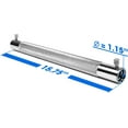 thumbnail image 2 of Yes4All 1.15 inch Dumbbell Connector Bar – 12 inch Long Barbell Connector (Chrome, 3lbs), Single, 2 of 7