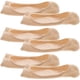thumbnail image 4 of EeaseMX pares de calcetines de silicona y fibra de bambú, antideslizantes, invisibles y de boca baja (color piel)., 4 of 7
