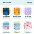 thumbnail image 3 of Wildkin Modern Nap Mat with Elastic Corner Straps for Toddler Boys and Girls, Daycare and Preschool (Trains, Planes & Trucks Blue), 3 of 9