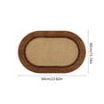thumbnail image 3 of Diatomite Bath Mat 40x60cm, Super Absorbent Quick Dry Non Slip Floor Mat, Machine Washable Rubber Backing Rug for Bathroom Shower, Bedroom, Kitchen, Entrance, 3 of 6
