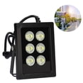 thumbnail image 5 of Cámara De Seguridad Luz De Relleno 6 Led 12-24V 6W Ip65 A Prueba De Agua Con Sensor Inteligente Asistente De Visión Nocturna Lámpara Infrarroja Para Cámara De Vigilancia Al Aire Libre Kearding EL014277-01, 5 of 5