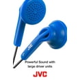 thumbnail image 4 of JVC HAF12A Earbud Headphones - Blue, 4 of 5