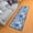 Blue Porcelain Style Floral, variant on Dailycode Hallway Runner Rug 2x6 Non Slip Absorbent Soft Floor Mat for Home Kitchen Bedroom Entrance Blue Floral Ditsy Flower