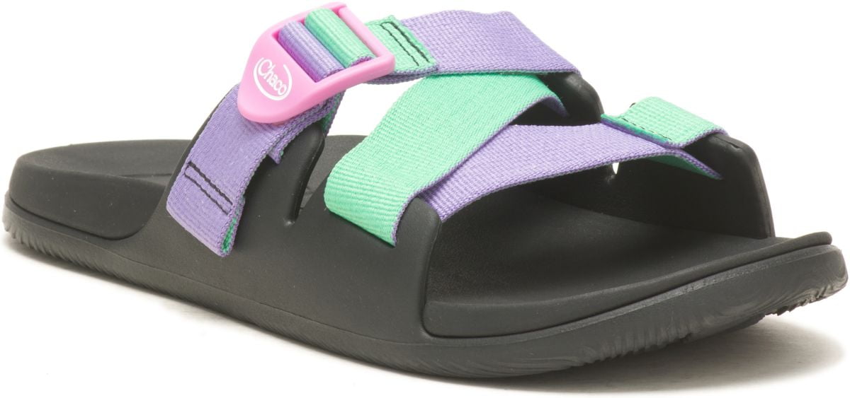 Chaco Chillos Slide Women Purple Green - Walmart.com display picture 1