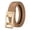 Khaki, variant on TACILIP Gifts for Him, Women's Belt Automatic Leather Belt Men's Western Belt Easy-Click Women's Belt Decorative Waist Belt With-Coloured Buckle No Holes For Business Suit And Dr, Home Decor, 1PC