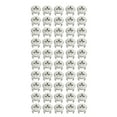 thumbnail image 6 of Uxcell 0.51" Dia Furniture Cam Lock Fittings Zinc Alloy Nickel Plated 50 Pack, 6 of 6