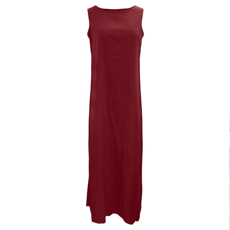 fitted lace wedding dress Andres Otalora Ser Arte Red Linen Embellished Maxi Dress