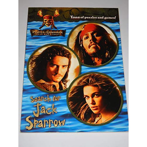 Pre-Owned Search for Jack Sparrow (Deluxe Coloring Book) (Pirates of the Caribbean:Dead Man's Chest), 9780736423847, 0736423842, Paperback, Act edition