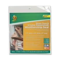 Duck 17 ft. Gray Storm Door & Window Replacement Weatherstrip Seal