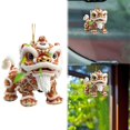 thumbnail image 2 of Chinese Creative Explosion National 2D Flat Acrylic Car Backpack Pendant Dance Doll Key Chain. Backpack Key Chain Window Tree Family Holiday Decorations, 2 of 8