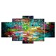 thumbnail image 2 of Pintura de Pared de Sin Marco Etiqueta de Pared 3D Autoadhesiva Impresión Decoración de San Valentín 2 Soledad Sin marco PVC Wall Art Painting, 2 of 8