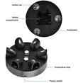 thumbnail image 4 of Detector de mentiras de dedo JAMW Micro Shock juego de mesa familiar negro, 4 of 5