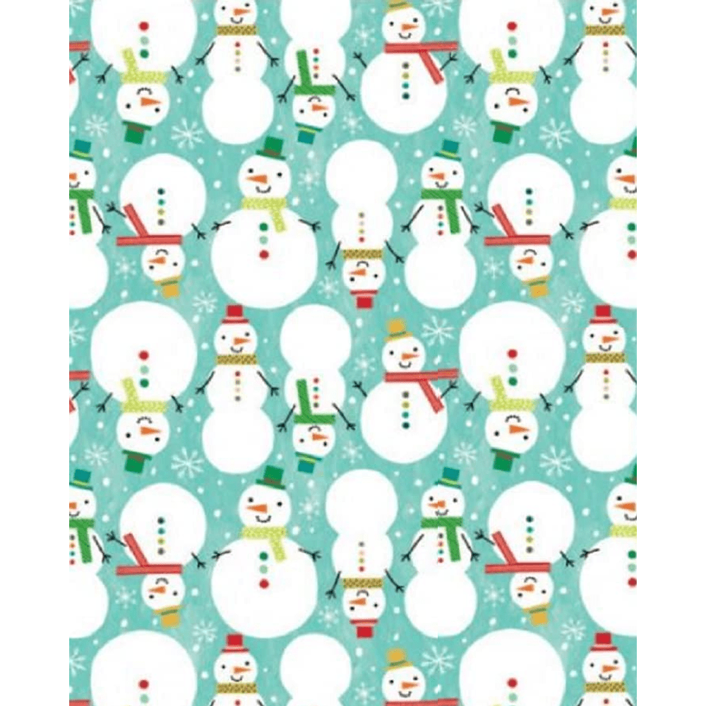 The Gift Wrap Company Jumbo Gift Wrap Roll, Snowman Celebration